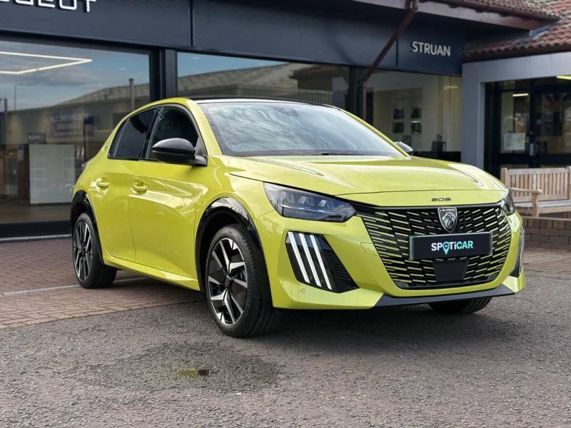 Peugeot e-208 Gt 115Kw 51Kwh - 2025 74 Yellow