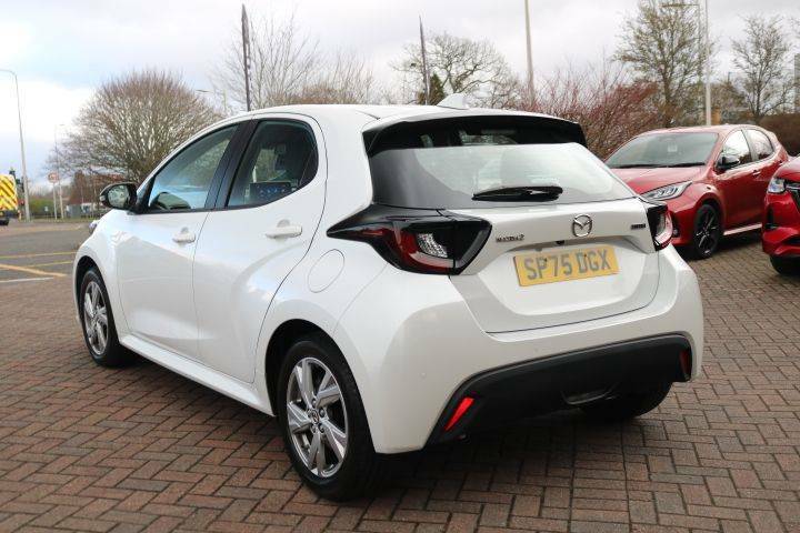 Mazda 2 Exclusive Line 1.5I Hybrid Cvt - 2025 75 SP75DGX White #6
