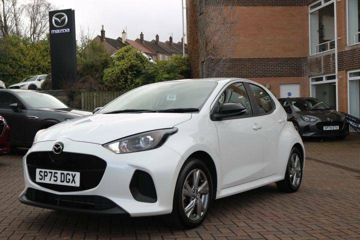 Mazda 2 Exclusive Line 1.5I Hybrid Cvt - 2025 75 SP75DGX White #3