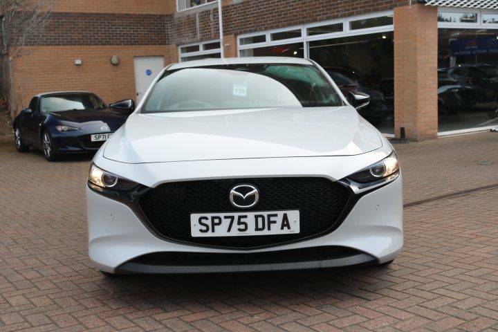 Mazda 3 Homura 2.5 E-skyactiv G Mhev 140 - 2025 White #2