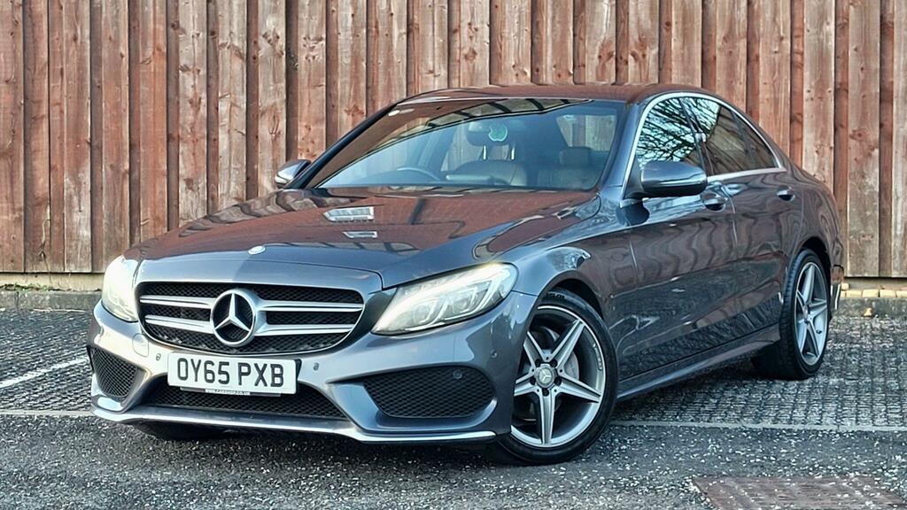 Mercedes-Benz C Class 2.1 C220d Amg Line Euro 6 Ss OY65PXB Grey #3