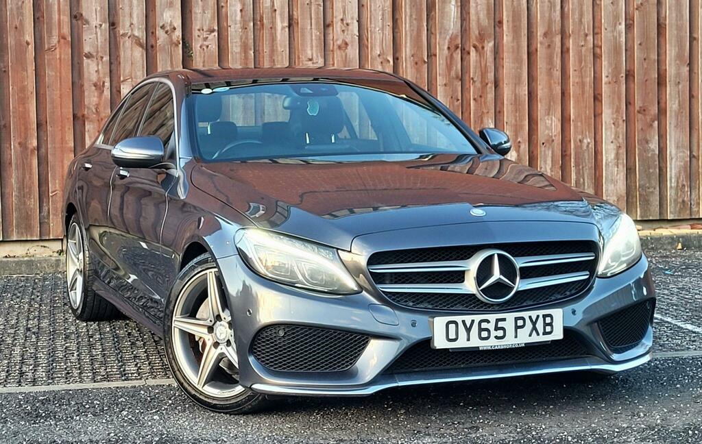 Mercedes-Benz C Class 2.1 C220d Amg Line Euro 6 Ss OY65PXB Grey #2