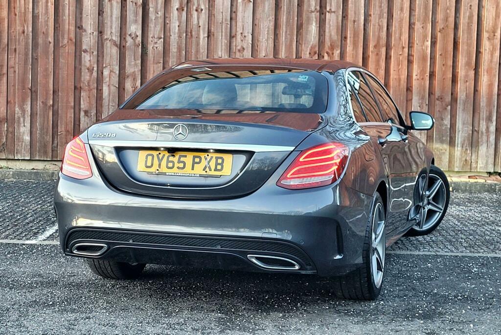 Mercedes-Benz C Class 2.1 C220d Amg Line Euro 6 Ss OY65PXB Grey #4