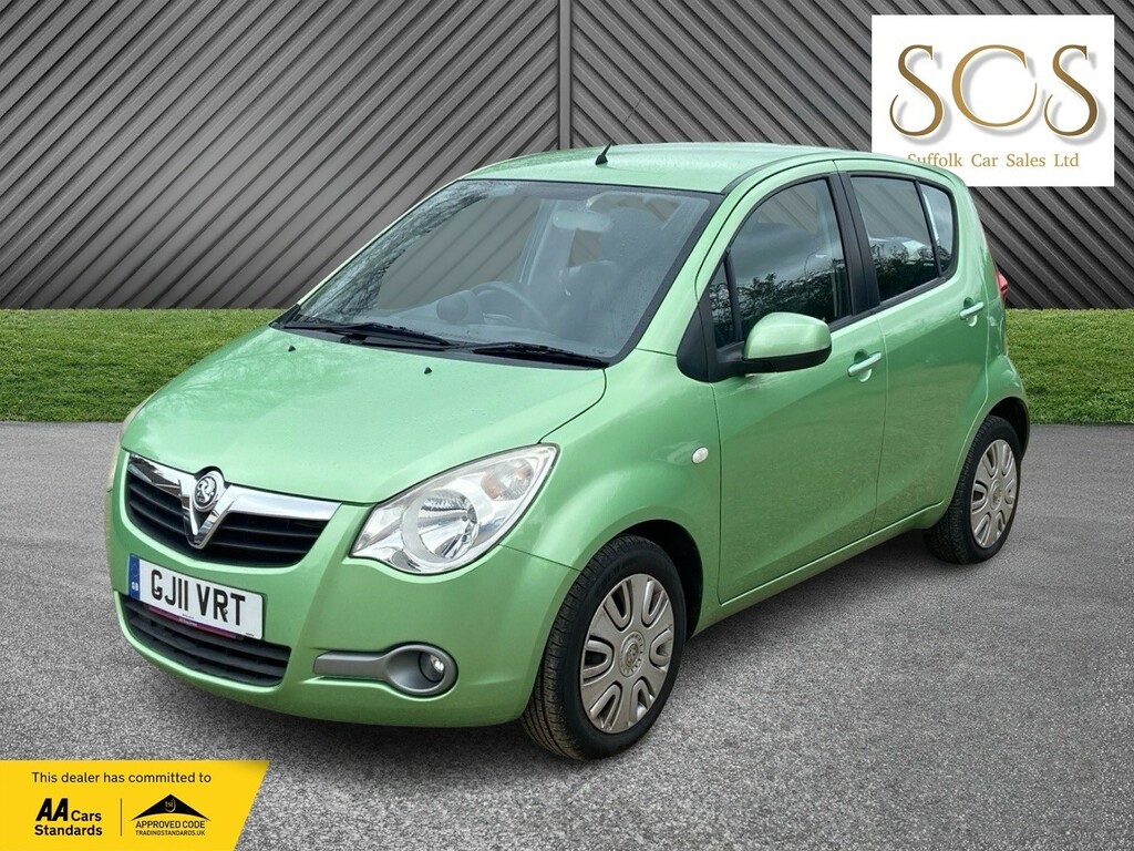 Vauxhall Agila Mpv 1.2 Vvt Ecoflex S 201111 Green #3