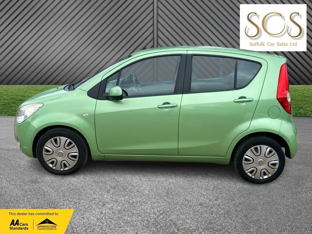 Vauxhall Agila Mpv 1.2 Vvt Ecoflex S 201111 Green #4