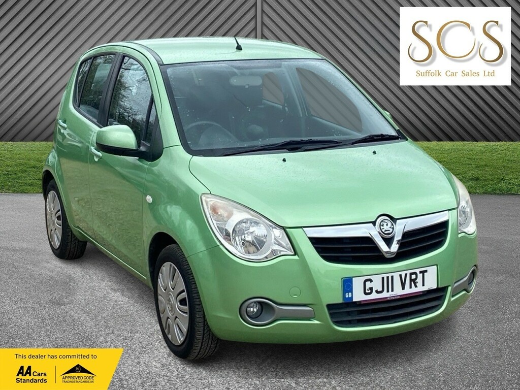 Vauxhall Agila Mpv 1.2 Vvt Ecoflex S 201111 Green