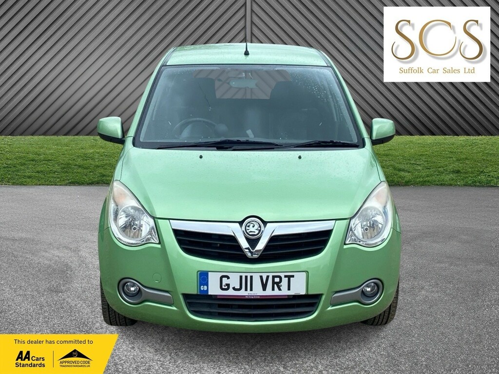 Vauxhall Agila Mpv 1.2 Vvt Ecoflex S 201111 Green #2