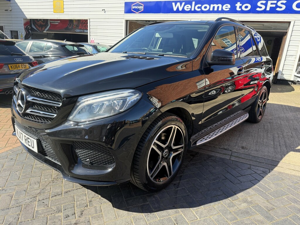 Mercedes-Benz GLE Class 2.1 Gle250d Amg Line NJ17REU Black #3