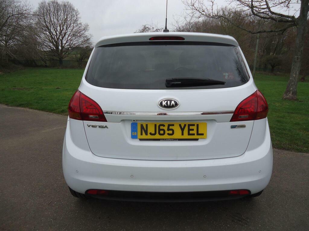 Kia Venga 1.6 3 Euro 6 S S White #6
