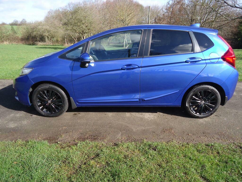 Honda Jazz 1.3 I-vtec Ex Navi Euro 6 S S HV66CPF Blue #2