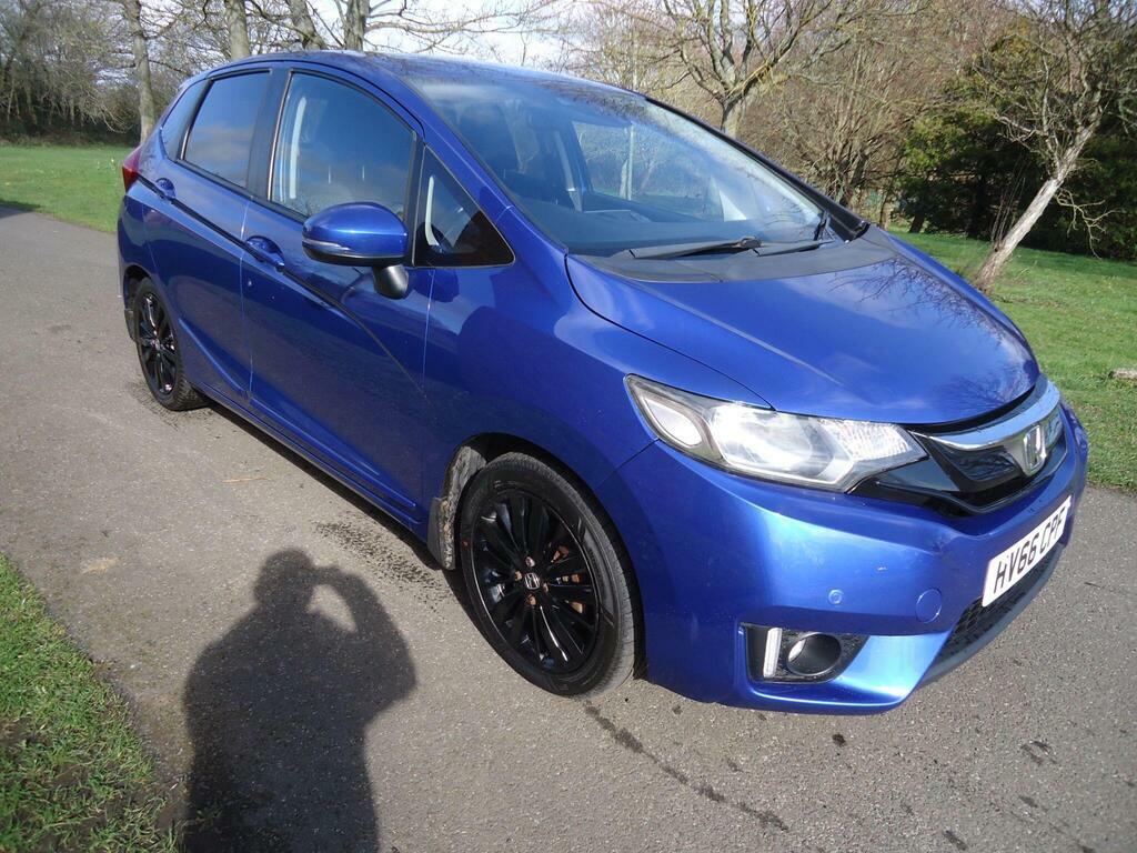 Honda Jazz 1.3 I-vtec Ex Navi Euro 6 S S HV66CPF Blue #3