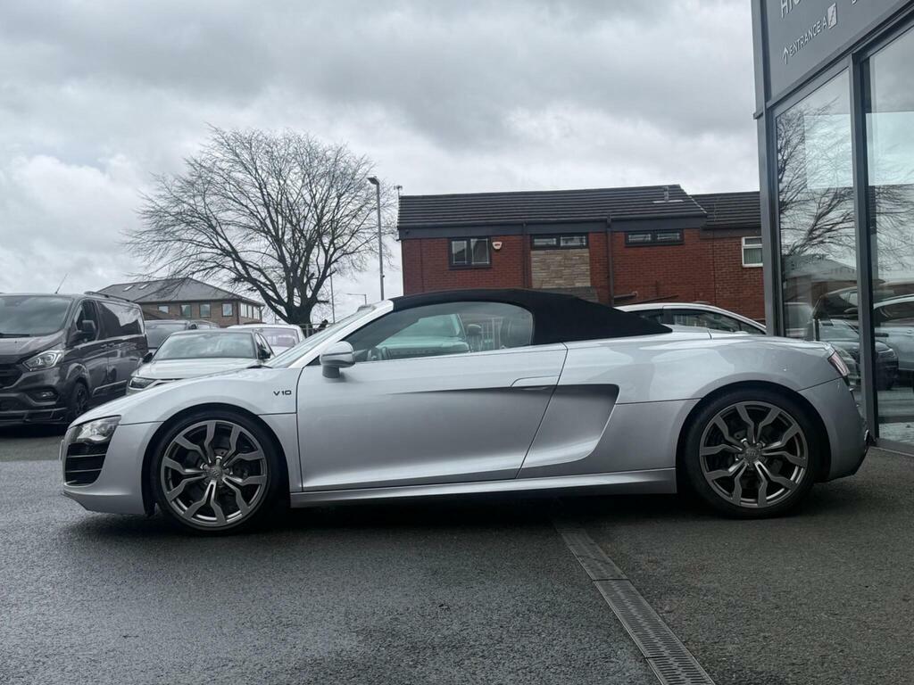Audi R8 5.2 Fsi V10 Spyder R Tronic Quattro Euro 4 Silver #6