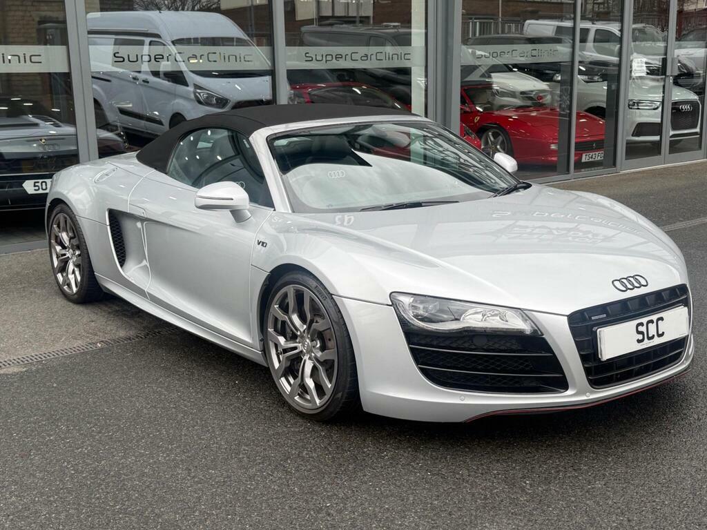 Audi R8 5.2 Fsi V10 Spyder R Tronic Quattro Euro 4 Silver #3