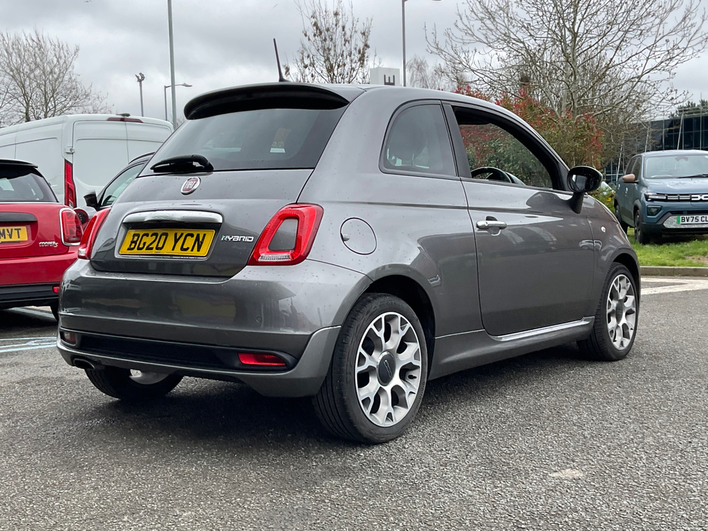 Fiat 500 1.0 Mhev Rock Star Hatchback BG20YCN #6
