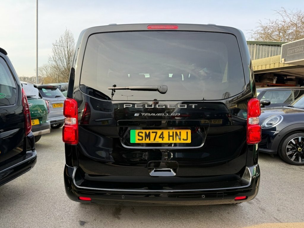 Peugeot e-Traveller Mpv Black #5