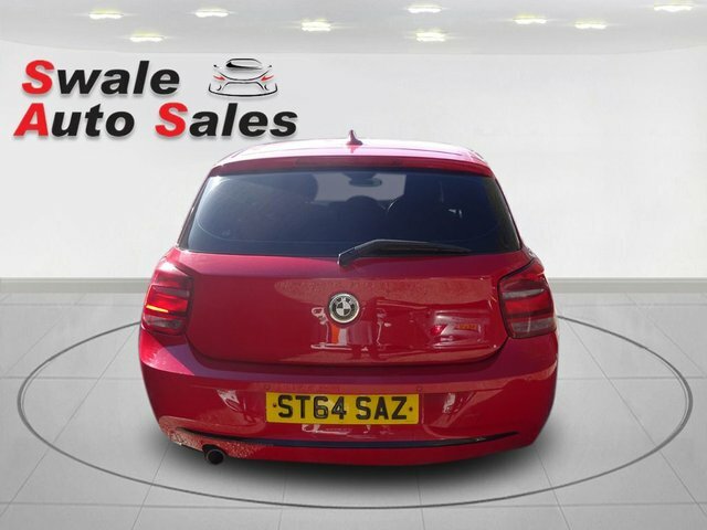 BMW 1 Series 2.0 116D Sport ST64SAZ Red #6