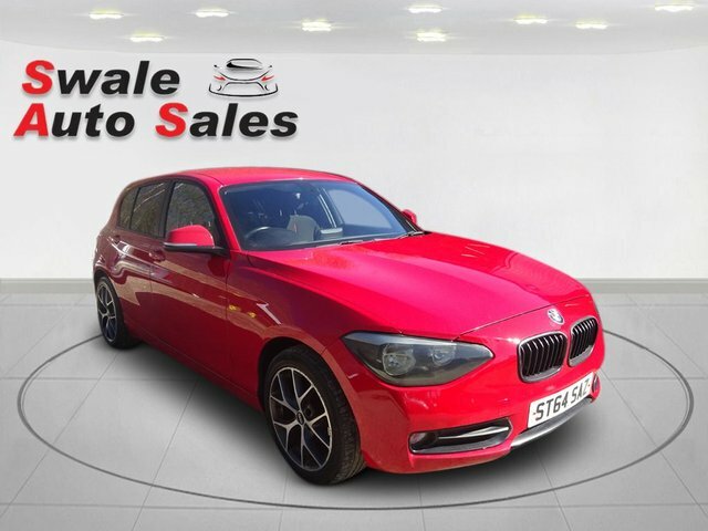 BMW 1 Series 2.0 116D Sport ST64SAZ Red #4