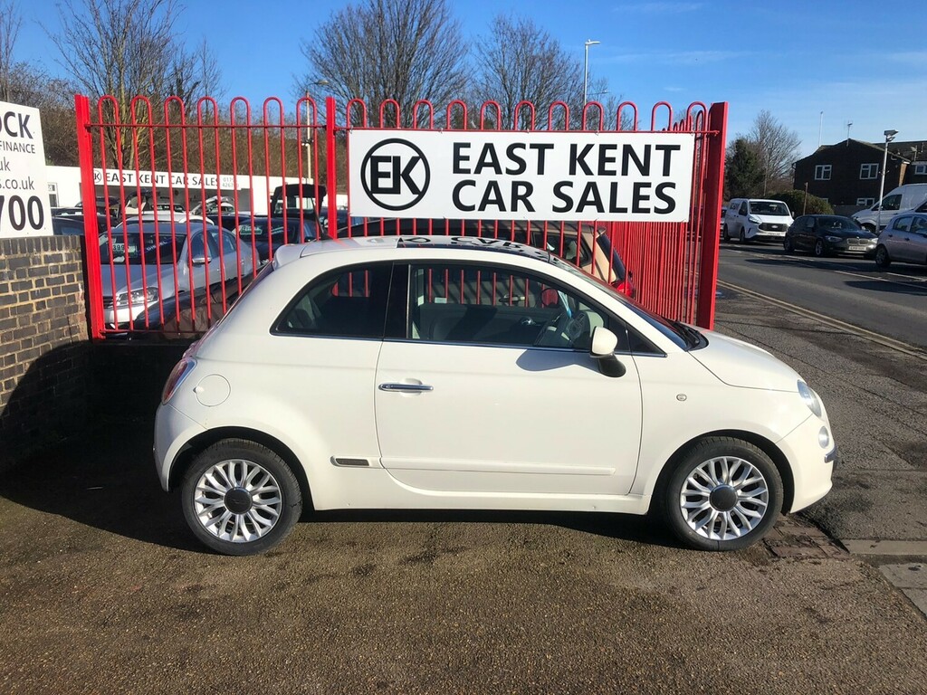 Fiat 500 1.2 Lounge GN15WYC White #6