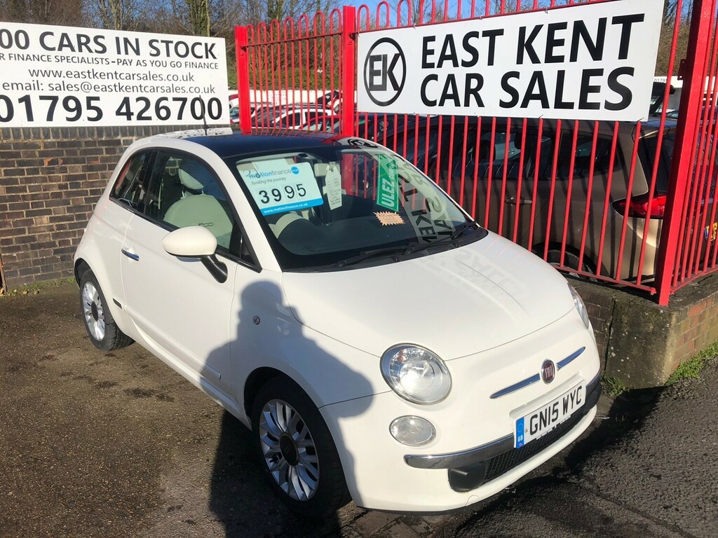 Fiat 500 1.2 Lounge White