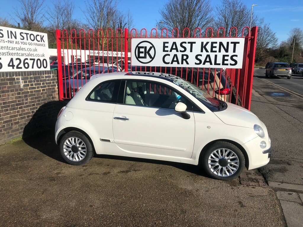 Fiat 500 1.2 Lounge GN15WYC White #5