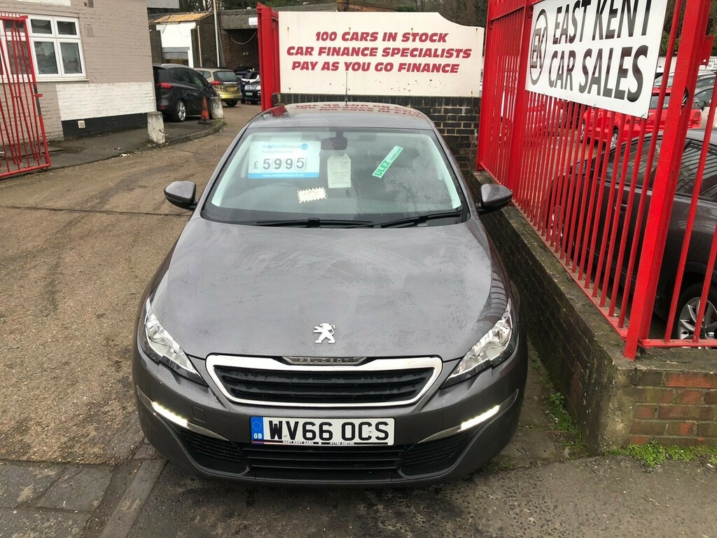 Peugeot 308 1.6 Bluehdi 120 Active WV66OCS Grey #2