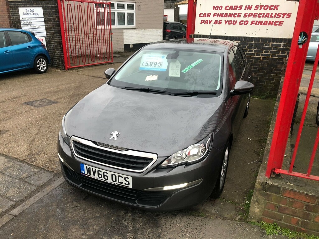 Peugeot 308 1.6 Bluehdi 120 Active WV66OCS Grey #3