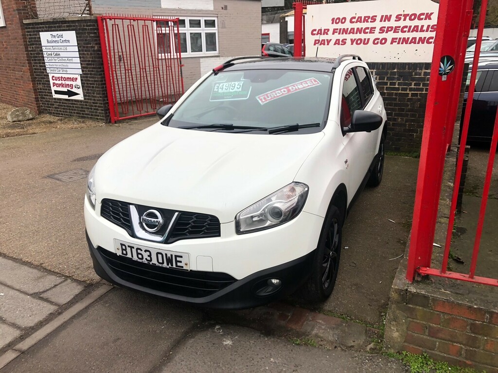 Nissan Qashqai 1.5 Dci 110 360 BT63OWE White #3
