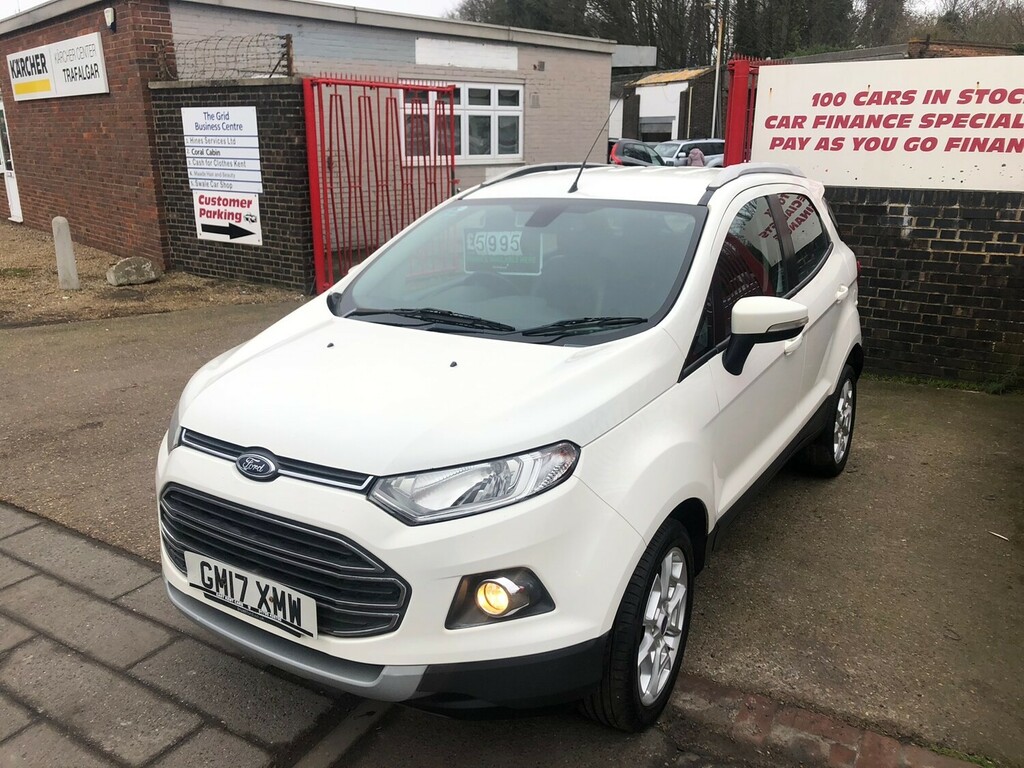 Ford Ecosport 1.5 Tdci 95 Titanium 17In GM17XMW White #3