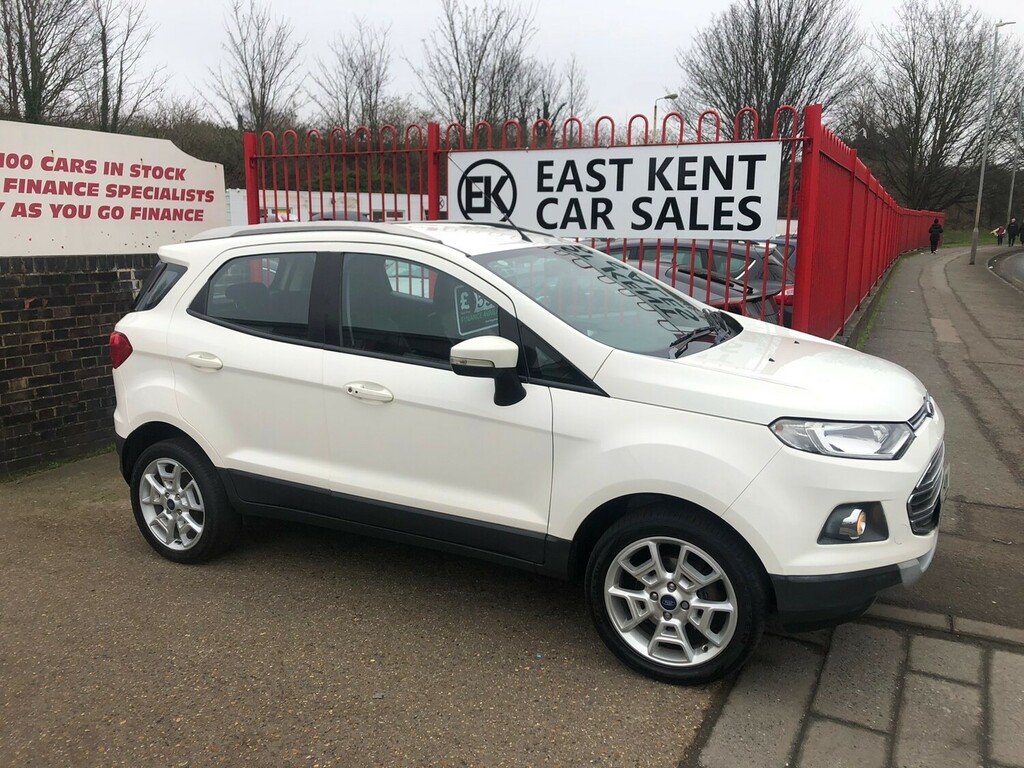 Ford Ecosport 1.5 Tdci 95 Titanium 17In GM17XMW White #4