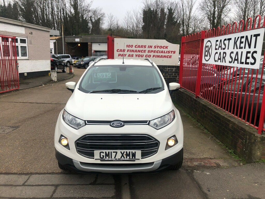 Ford Ecosport 1.5 Tdci 95 Titanium 17In GM17XMW White #2