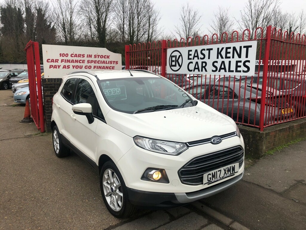 Ford Ecosport 1.5 Tdci 95 Titanium 17In White