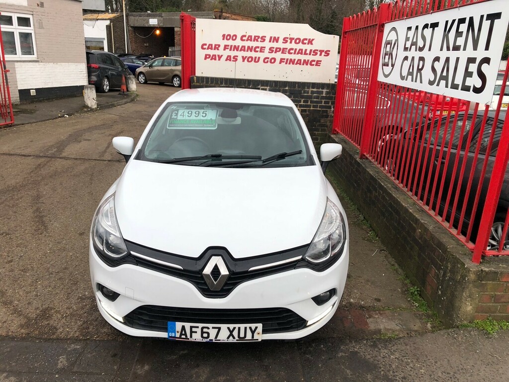 Renault Clio 1.2 16V Dynamique Nav AF67XUY White #2