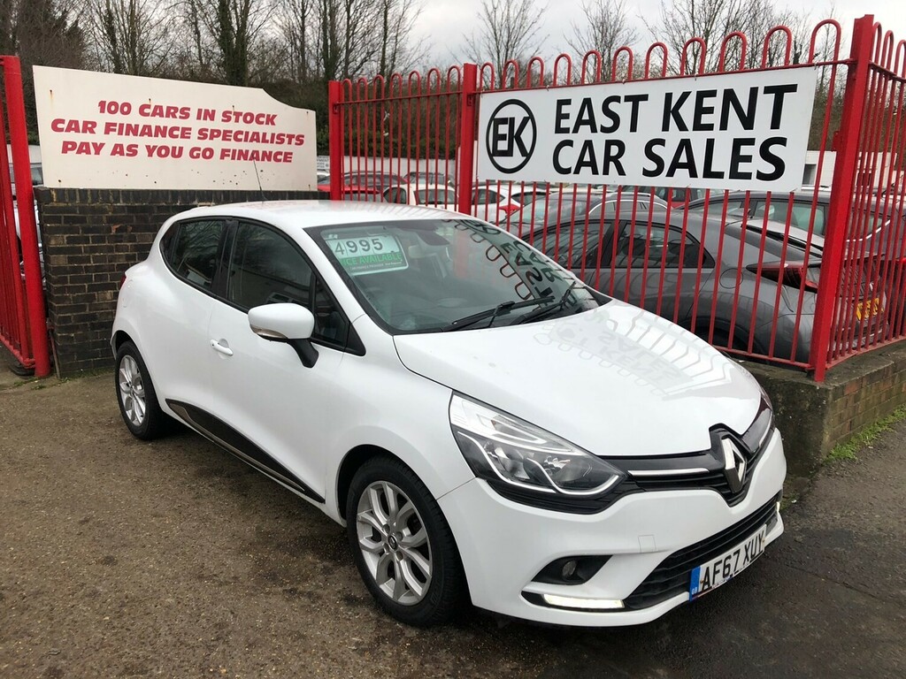 Renault Clio 1.2 16V Dynamique Nav White