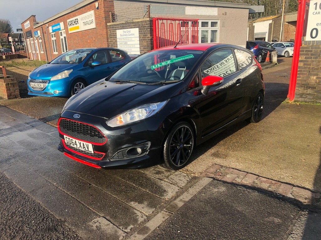 Ford Fiesta 1.0 Ecoboost 140 Zetec S Black GD64XAV Black #2