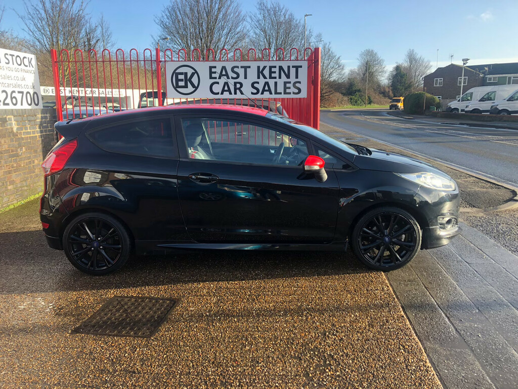 Ford Fiesta 1.0 Ecoboost 140 Zetec S Black GD64XAV Black #3
