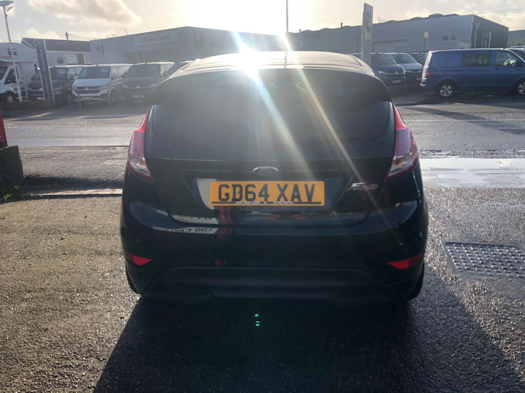 Ford Fiesta 1.0 Ecoboost 140 Zetec S Black GD64XAV Black #6