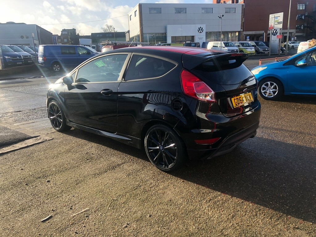 Ford Fiesta 1.0 Ecoboost 140 Zetec S Black GD64XAV Black #5