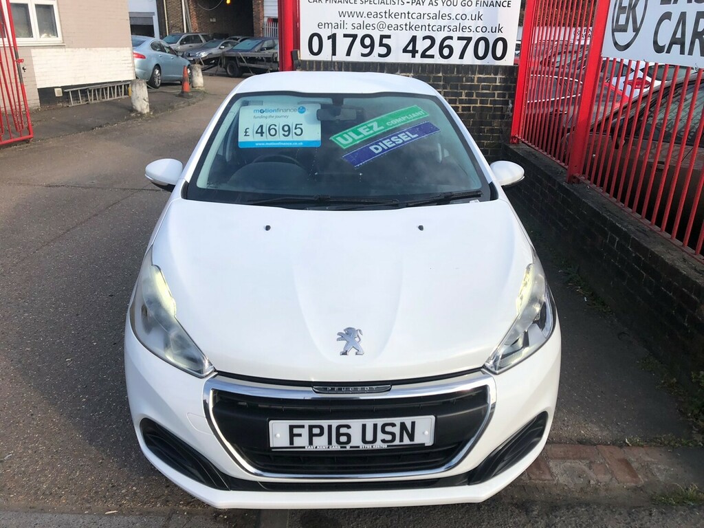 Peugeot 208 1.6 Bluehdi Active FP16USN White #2