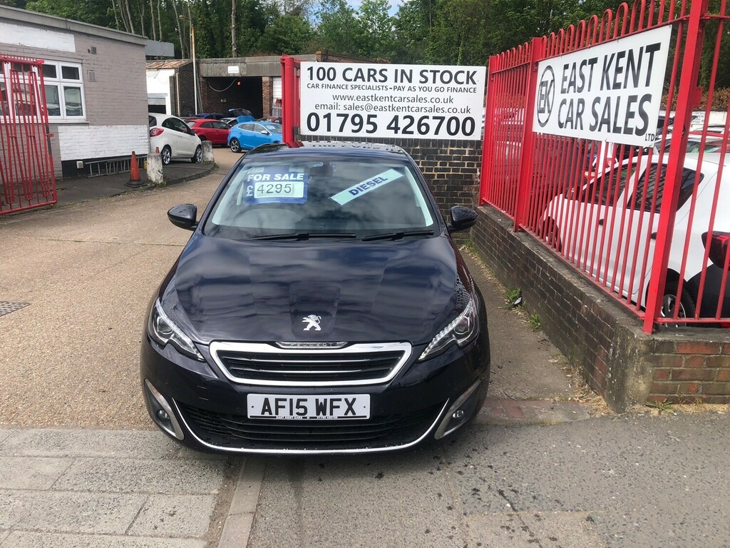 Peugeot 308 1.6 Bluehdi 120 Allure AF15WFX Blue #2