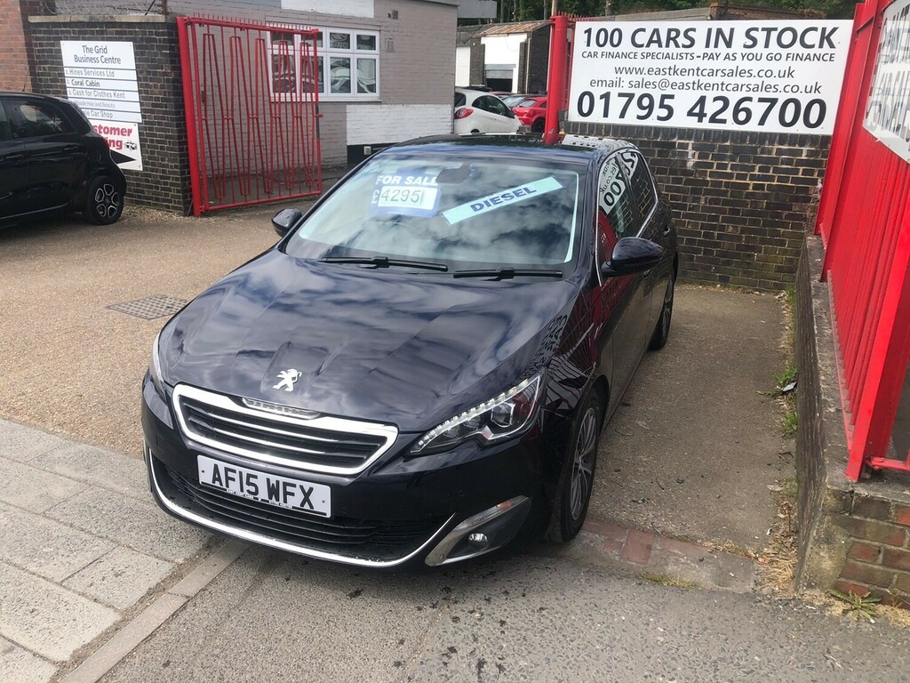Peugeot 308 1.6 Bluehdi 120 Allure AF15WFX Blue #3