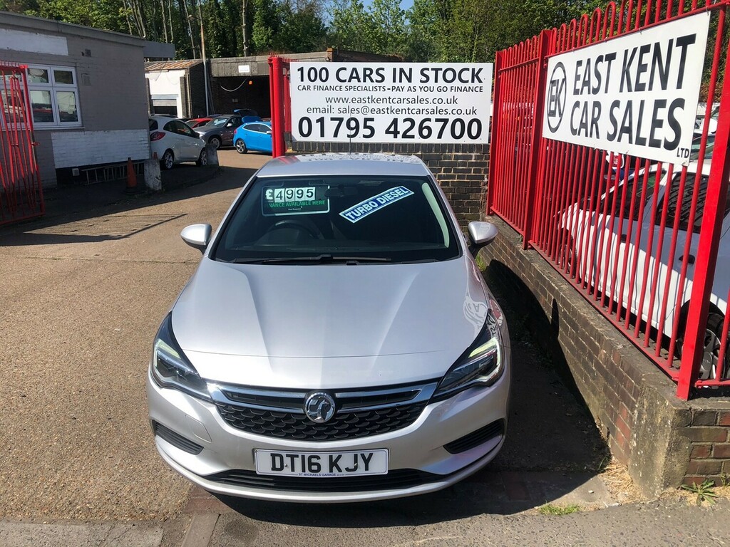Vauxhall Astra 1.6 Cdti 16V Design DT16KJY Silver #2