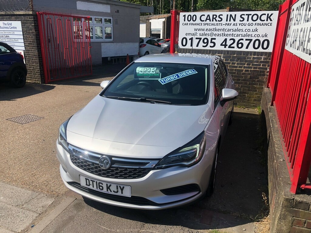 Vauxhall Astra 1.6 Cdti 16V Design DT16KJY Silver #3