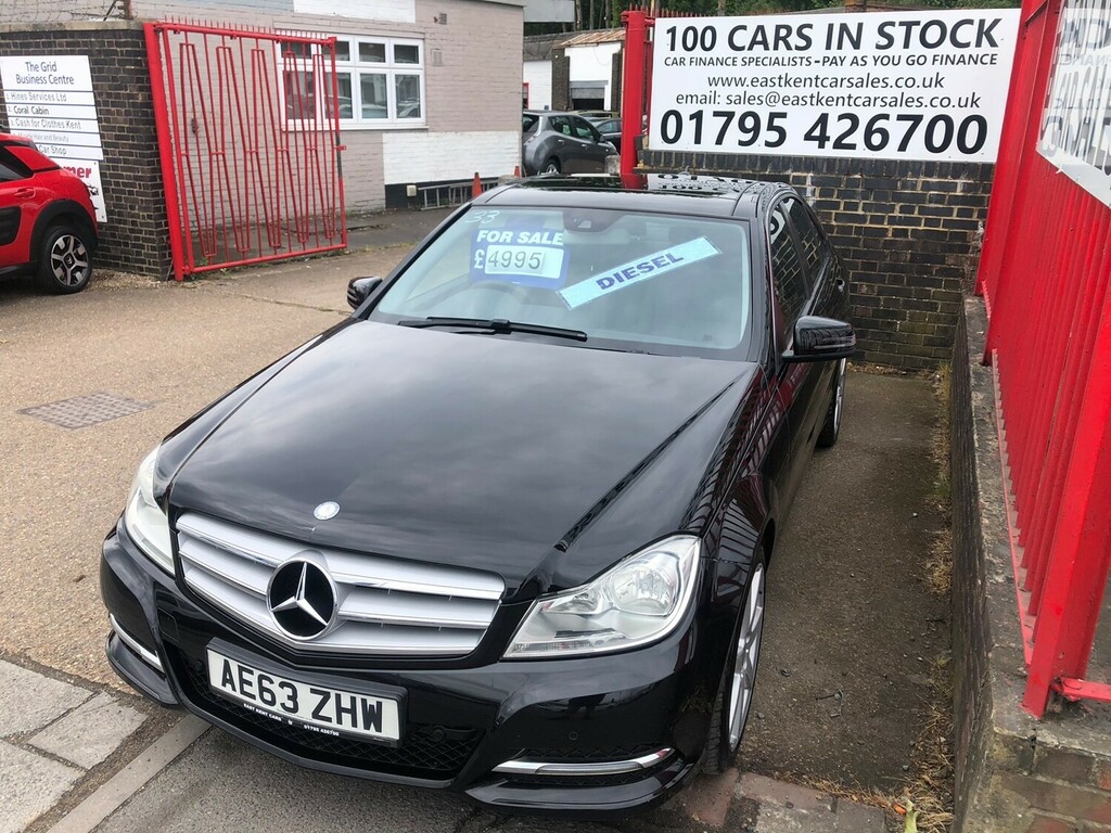Mercedes-Benz C Class C220 Cdi Blueefficiency Executive Se AE63ZHW Black #3