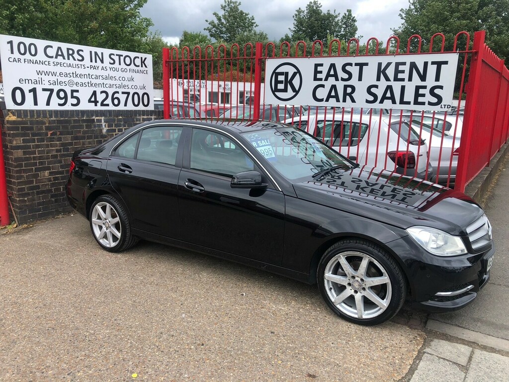 Mercedes-Benz C Class C220 Cdi Blueefficiency Executive Se AE63ZHW Black #4