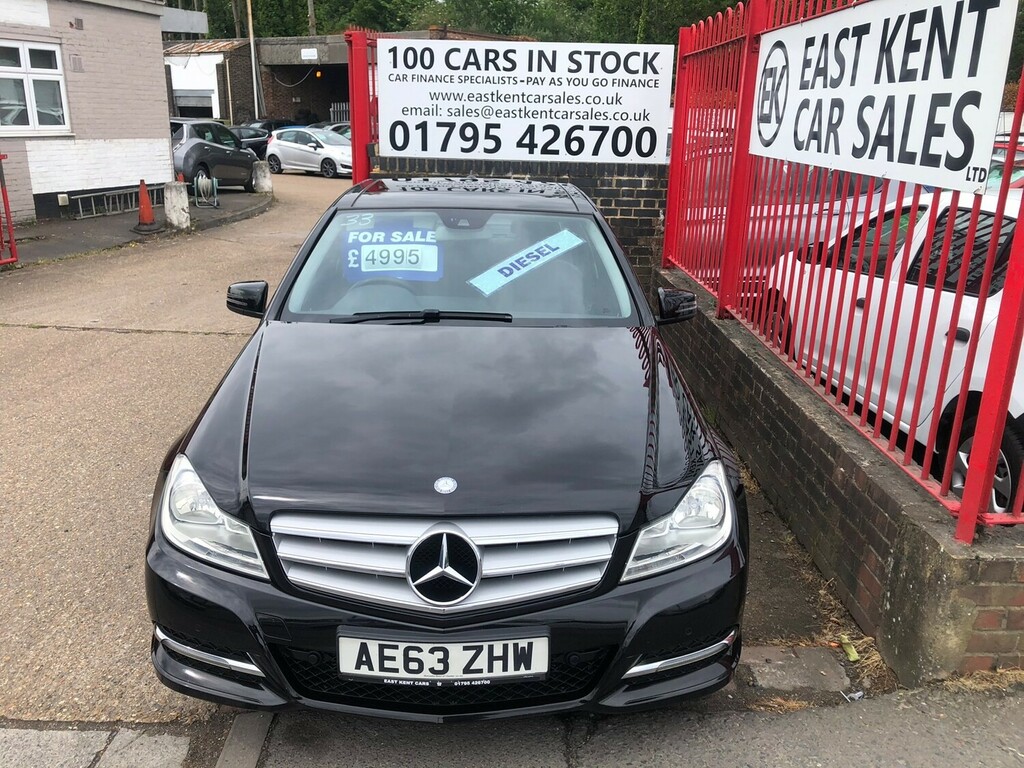 Mercedes-Benz C Class C220 Cdi Blueefficiency Executive Se AE63ZHW Black #2