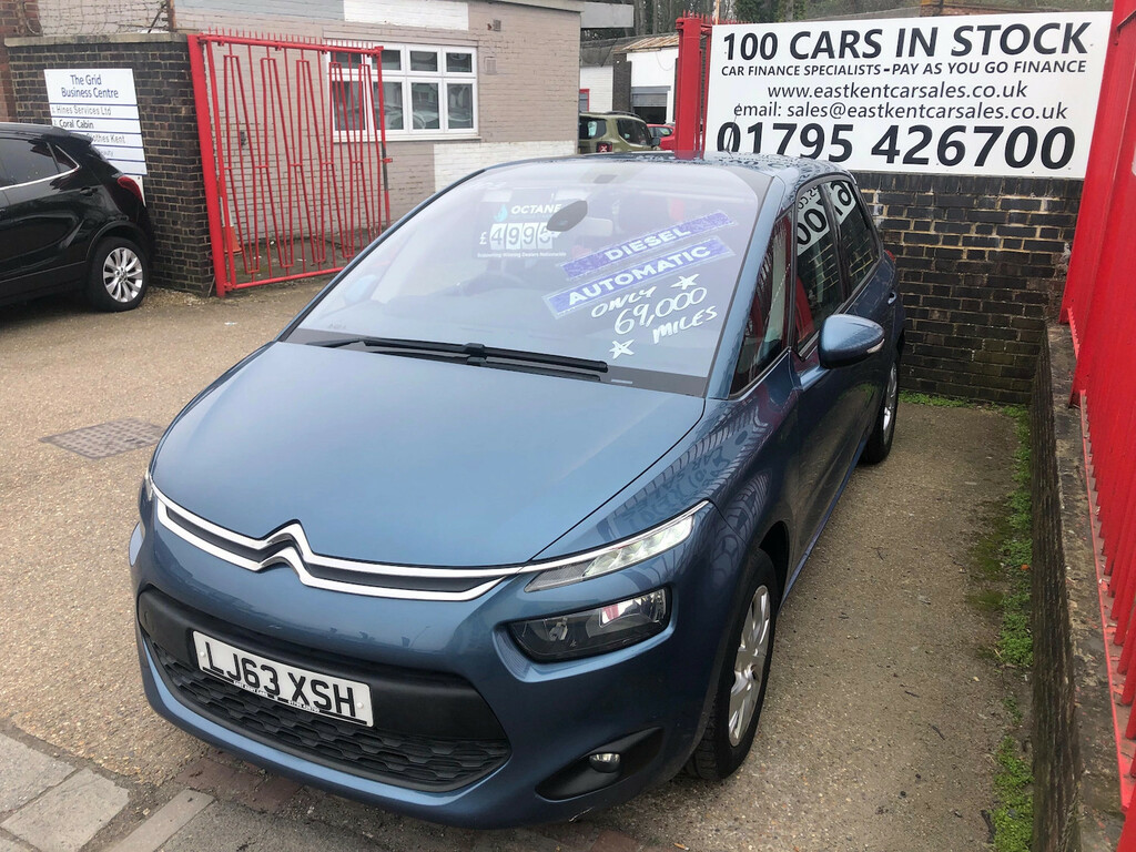 Citroen C4 Picasso 1.6 E-hdi Airdream Vtr Mpv Etg6 Euro 5 Blue #3