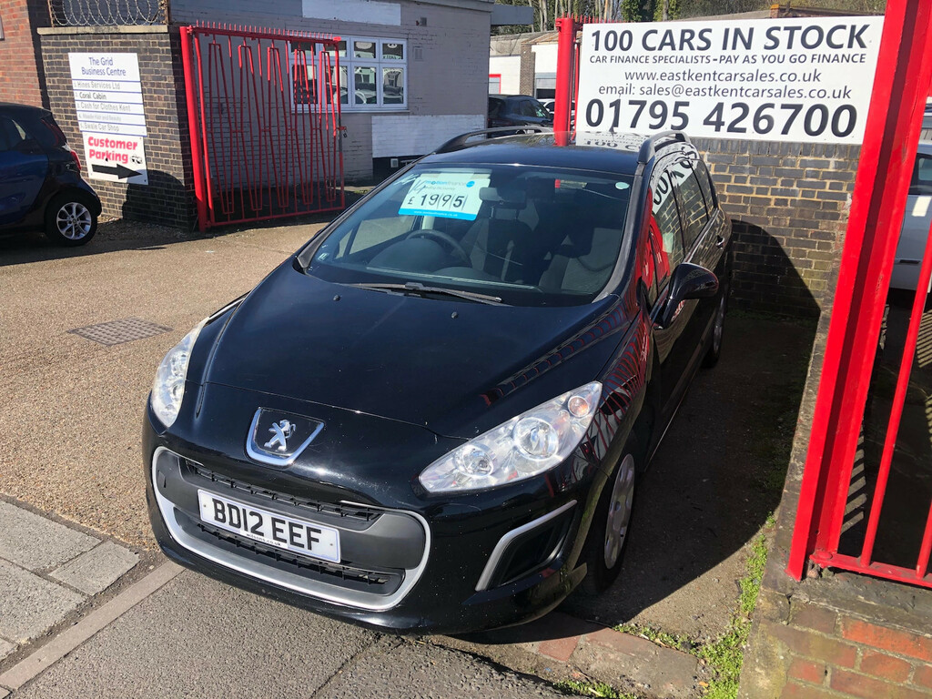 Peugeot 308 SW 1.6 Hdi Access Estate Euro 5 92 Black #3