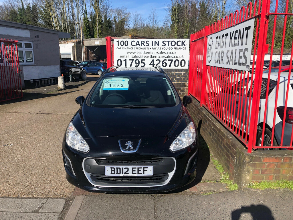 Peugeot 308 SW 1.6 Hdi Access Estate Euro 5 92 Black #2