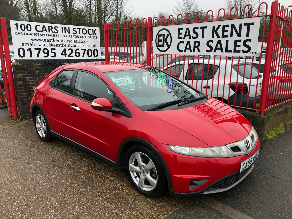 Honda Civic 1.8 I-vtec Se Hatchback 165 CA09WRU Red #4