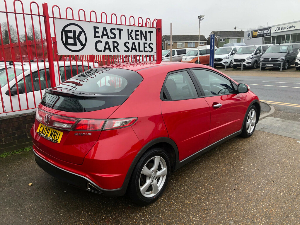 Honda Civic 1.8 I-vtec Se Hatchback 165 CA09WRU Red #6